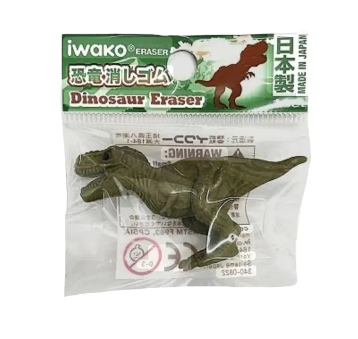 Gomme tyrannosaure Iwako Neuf