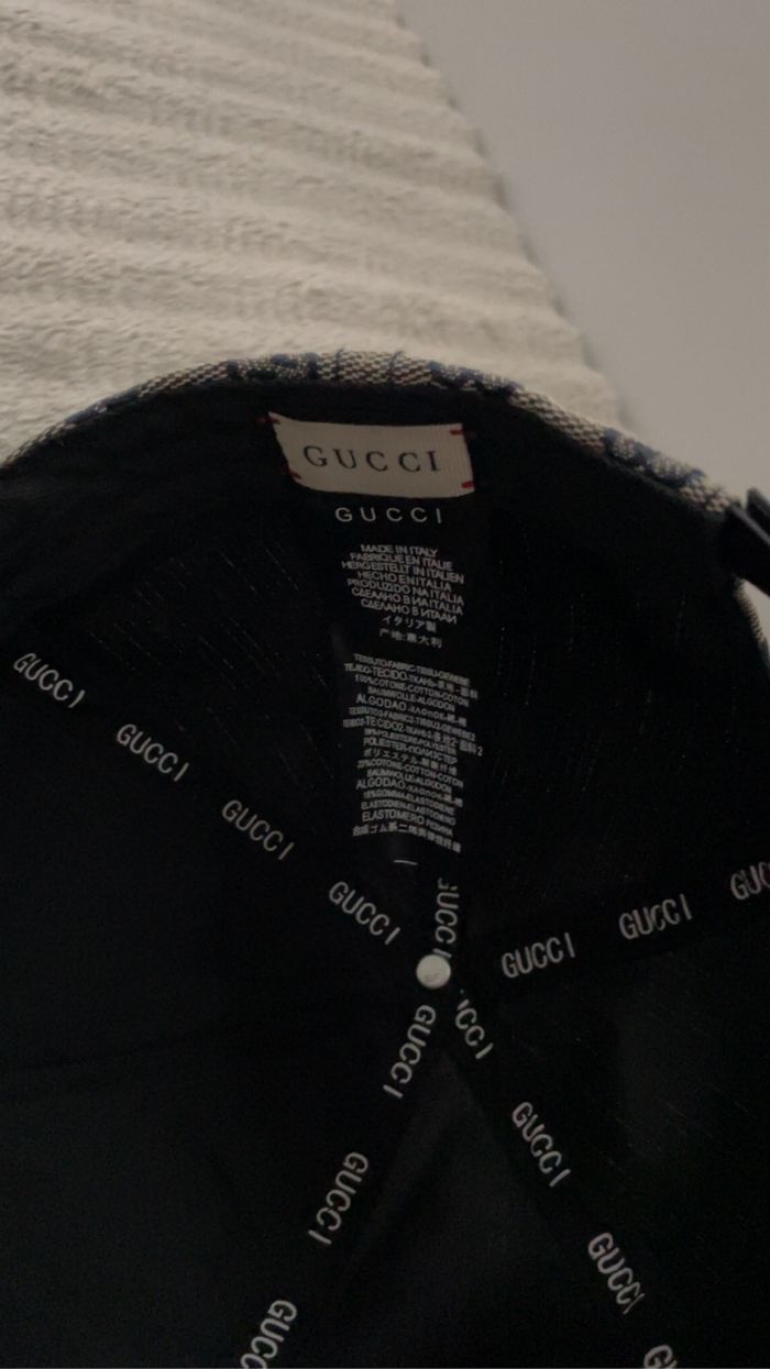 Casquette Gucci - photo numéro 3