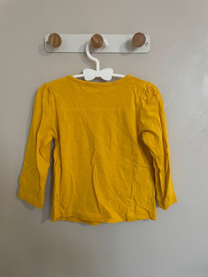 T-shirt manches longues~ mots d’enfants ~ T.24mois - photo numéro 2