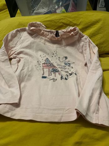 T shirt manches longues fille 5 ans sergent Major