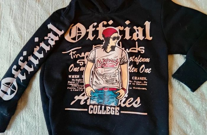 Pull a capuche - photo numéro 2