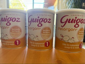 Guigoz  Pelargon 1er âge 0-6 mois