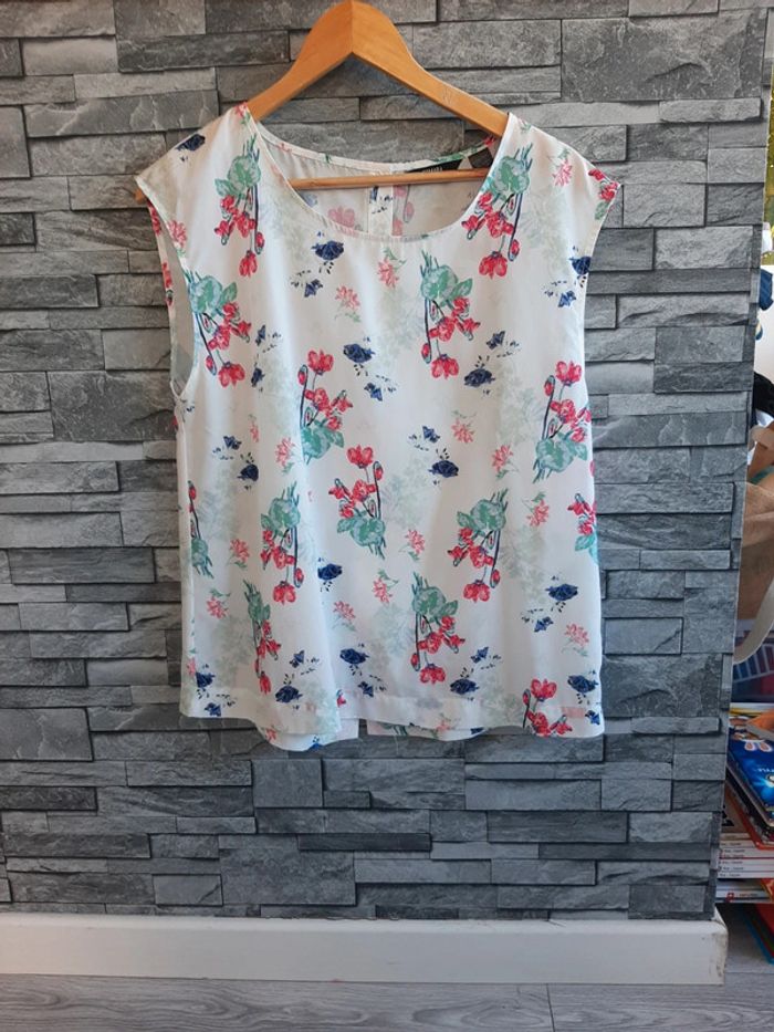 Blouse fleurie