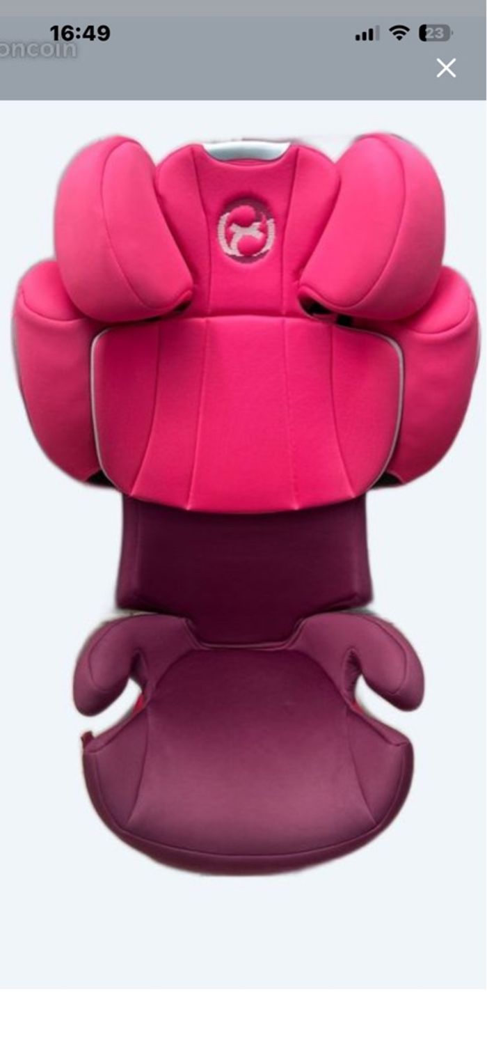 Siège auto cybex groupe 2/3 - photo numéro 6