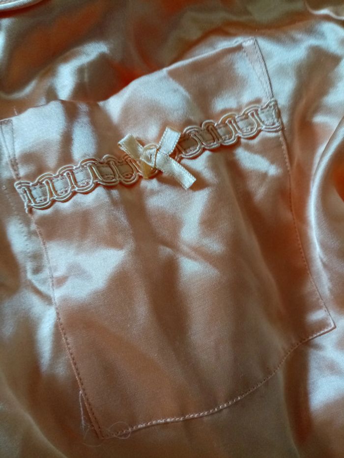 Ensemble peignoir et nuisette satin Etam 44 - photo numéro 5