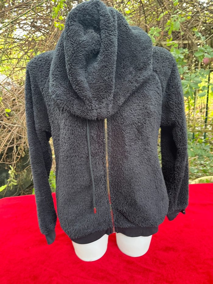 Veste pilou pilou neuve T.L – ultra douce, capuche & zip doré - photo numéro 2
