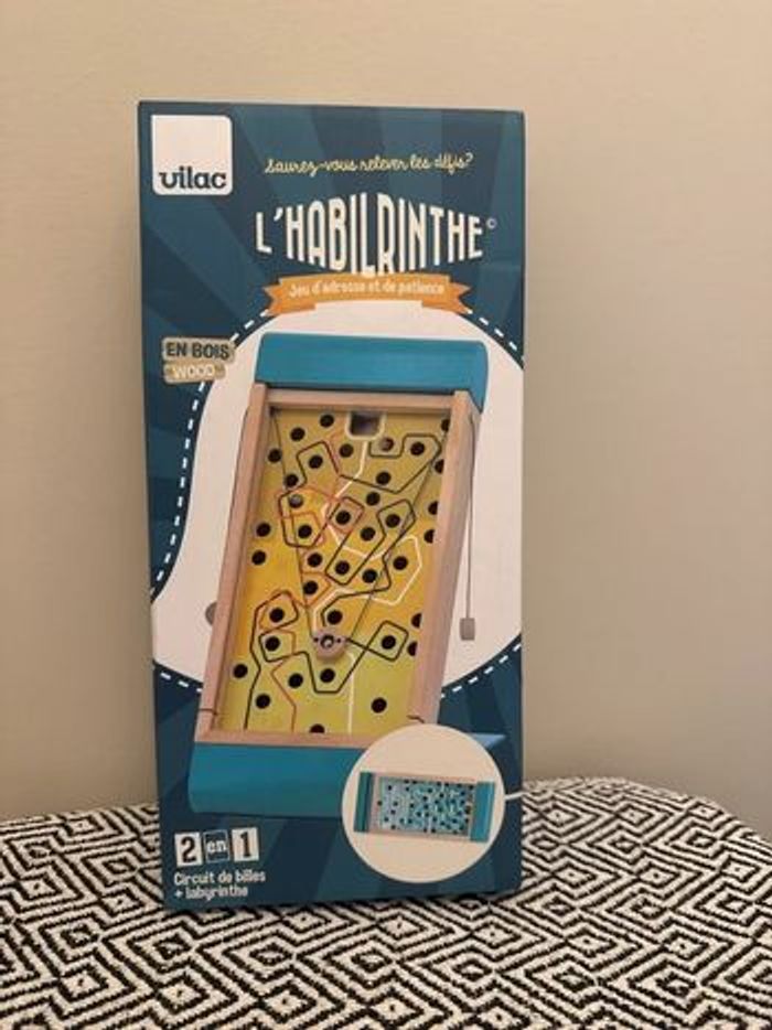 Vilac - L'Habilrinthe jeu d'adresse et de patience- Dès 5 ans