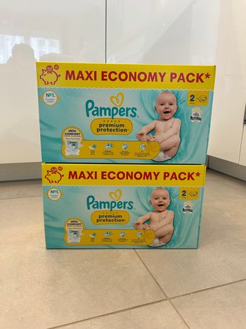 248 Couches Pampers Premium Taille 2