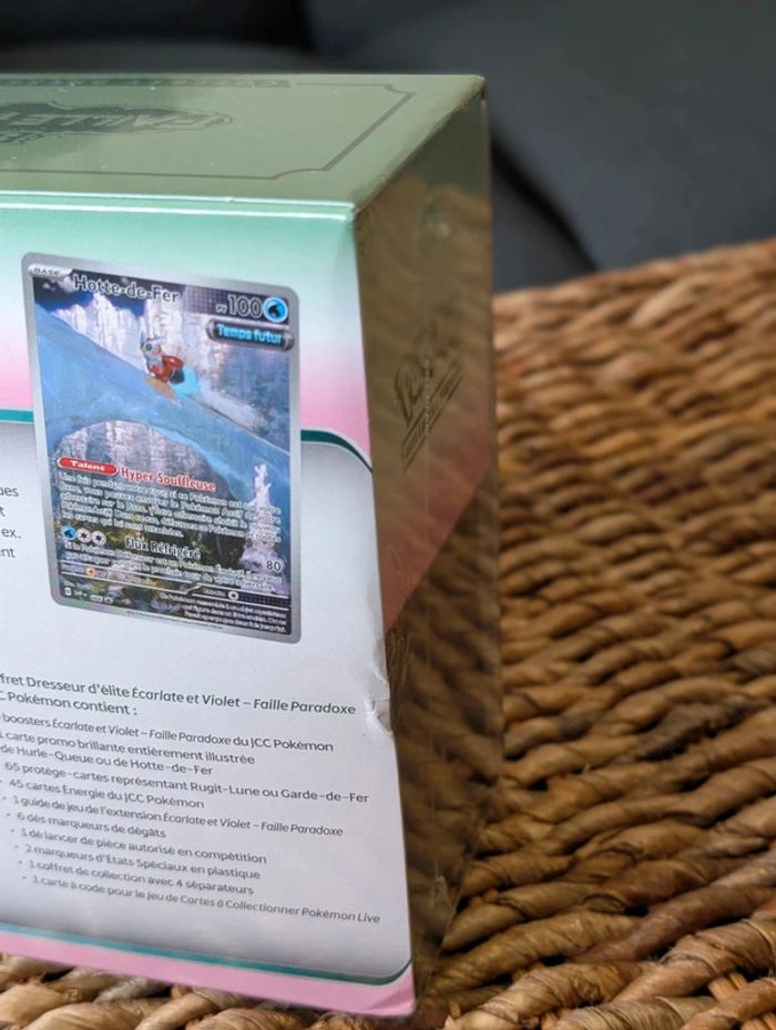 ETB Pokémon Coffret Dresseur d'élite Faille Paradoxe EV04 Fr - photo numéro 5