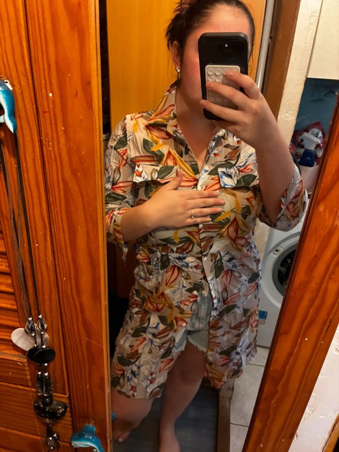 Chemise en guise de robe - photo numéro 3