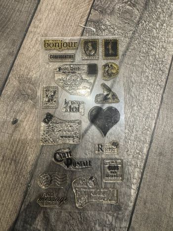 Tampons scrapbooking florilège