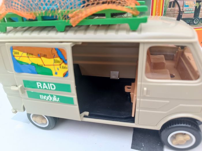 Rare Jouet de Collection Modulix – Safari Aventure Van RAID (Années 80) - photo numéro 3