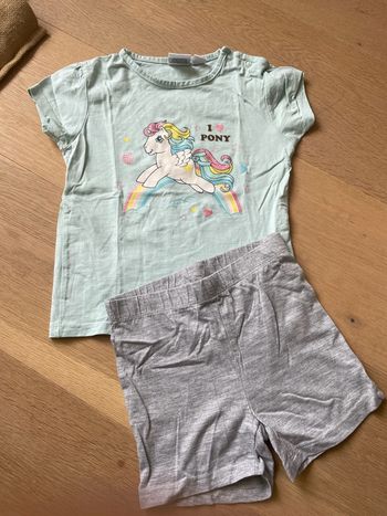 pyjama été 2 pièces 2 ans my little pony