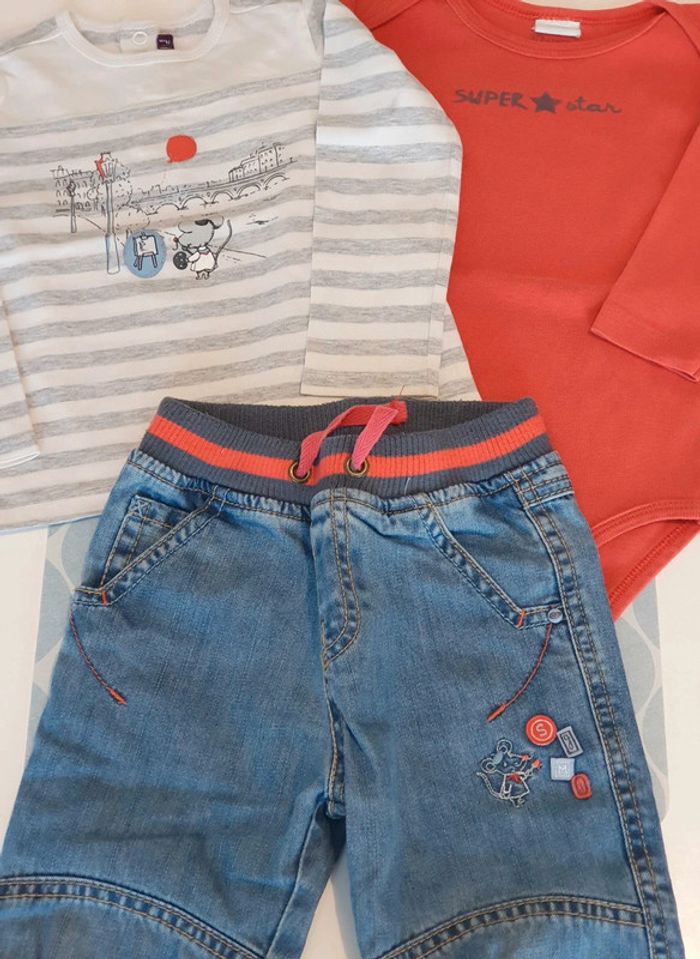 Ensemble Sergent Major + body - 12M - photo numéro 2