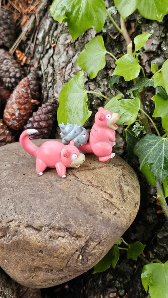 Super figurine Pokemon Nintendo tomy C.G.T.S.J évolution Ramoloss Roigada - photo numéro 7