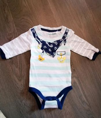 Body manches longues bébé garçon 3 mois neuf