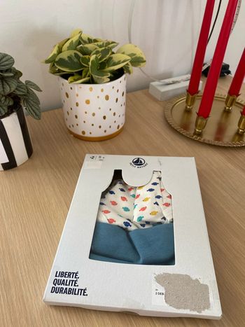 Lot de deux débardeurs neufs petit bateau  5 ans