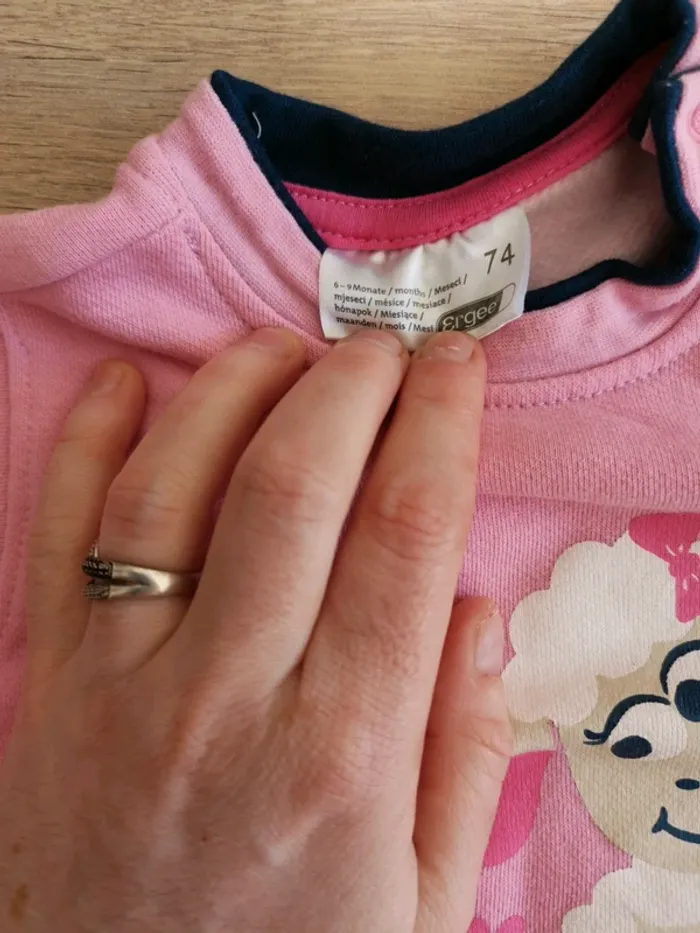 Pull 6/9 mois taille grand - photo numéro 2