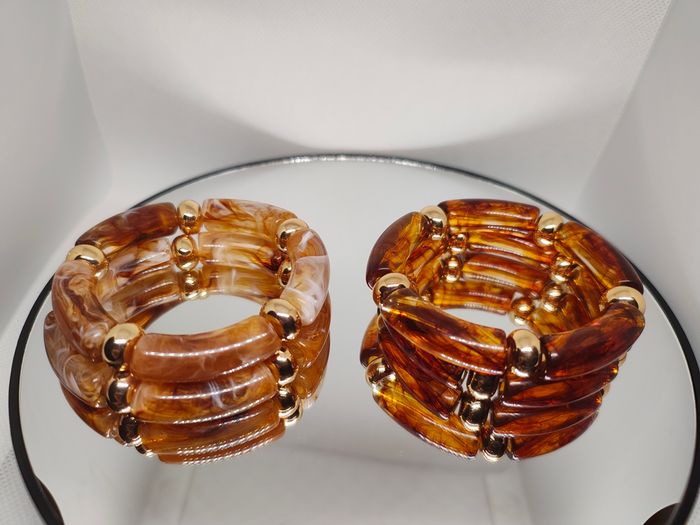 4 bracelets doré zara - photo numéro 4