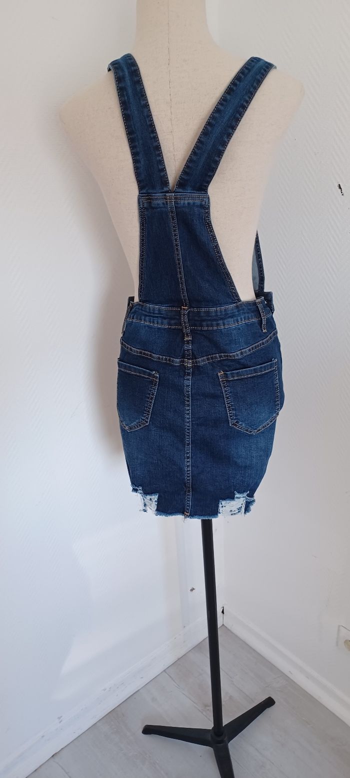 Très jolie robe jeans femme T M - photo numéro 9