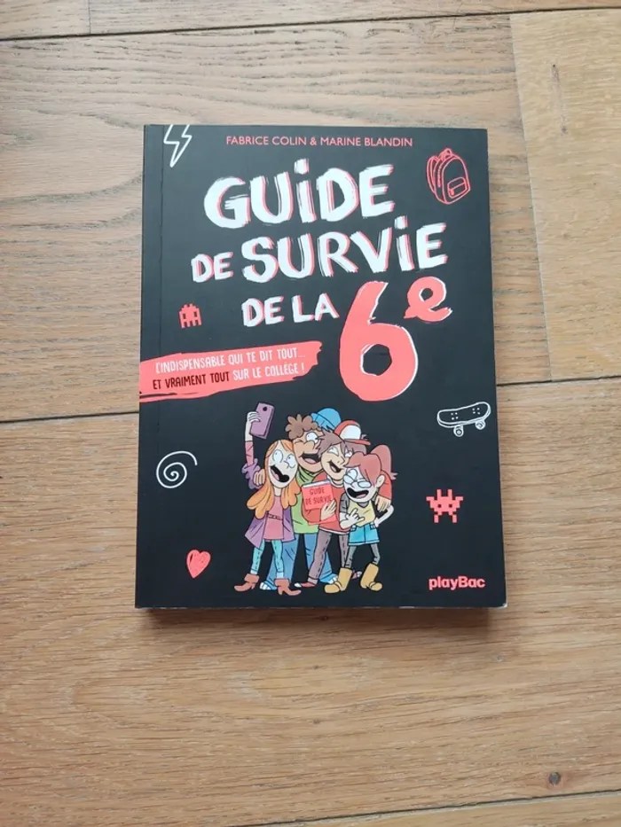 livre guide de survie 6ème