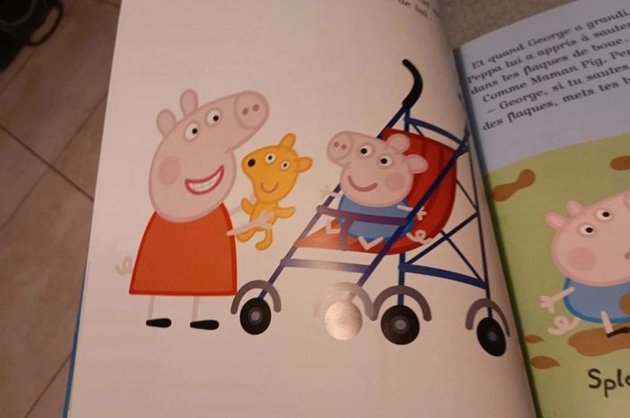Grand livre Peppa pig l'ablum de Peppa - photo numéro 3