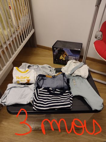 Lot de vêtements 3 mois