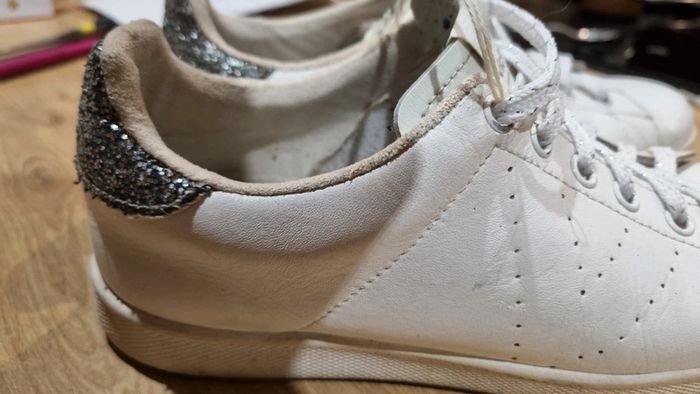 Baskets sneakers cuir blanc Victoria 35 - photo numéro 2