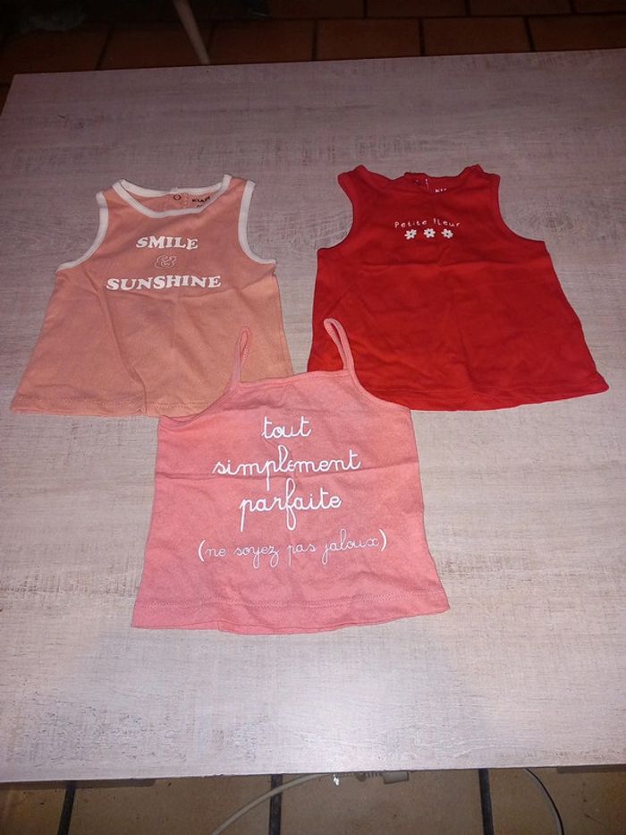 Lot debardeur 🌸 6 mois 🌸