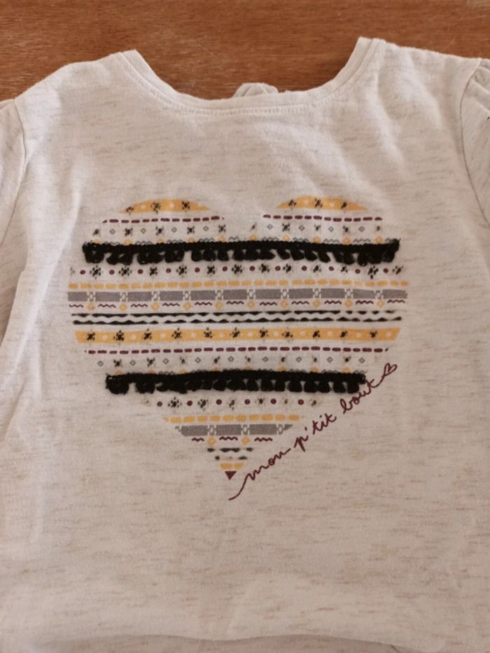 Tee shirt manches longues 3 ans - photo numéro 2