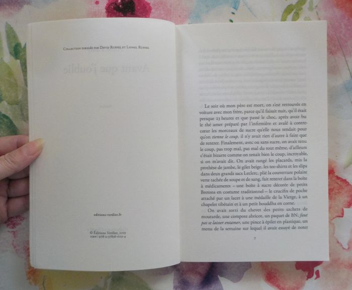 Avant que j'oublie de Anne Pauly Ed. Verdier - photo numéro 6