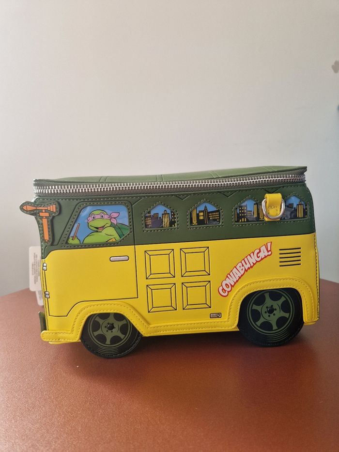 Sac à bandoulière lumineux Loungefly Tortues Ninja - photo numéro 2