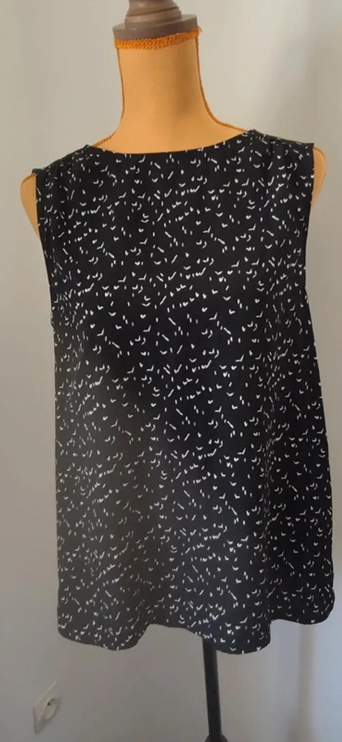 Blouse fluide polyester