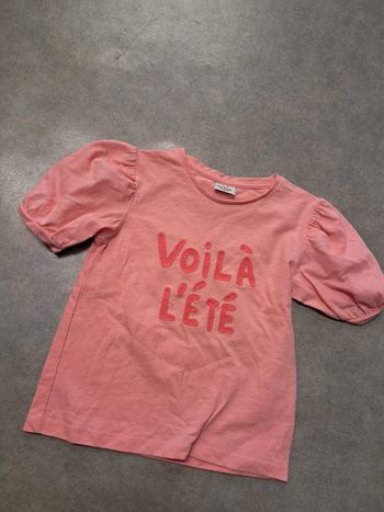 tee shirt fille 5 ans tape à l'oeil