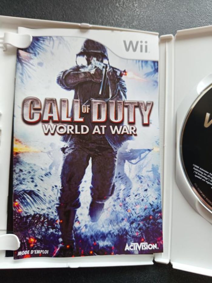 Nintendo - Wii - Call of duty - World at war - photo numéro 4