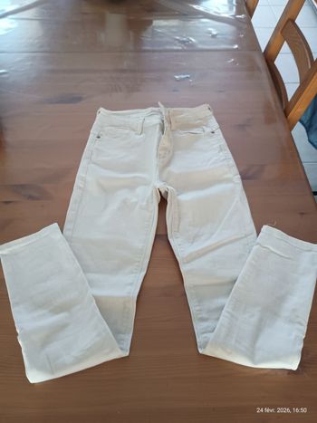 Pantalon blanc t. S