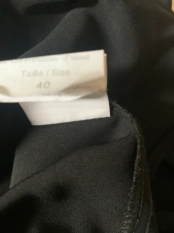 Robe cache cache taille 40 noire - photo numéro 10
