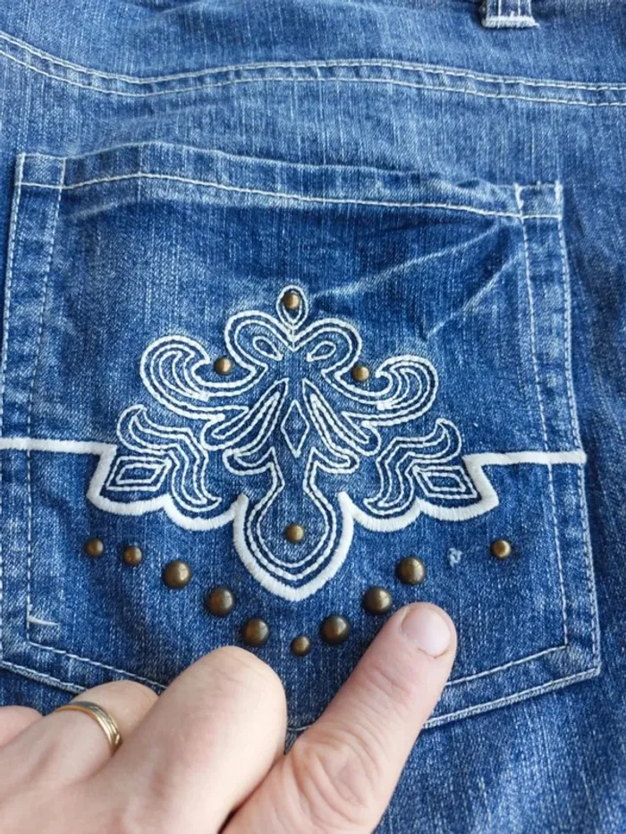 Short en jean Taille 54 Piu Forte - photo numéro 15