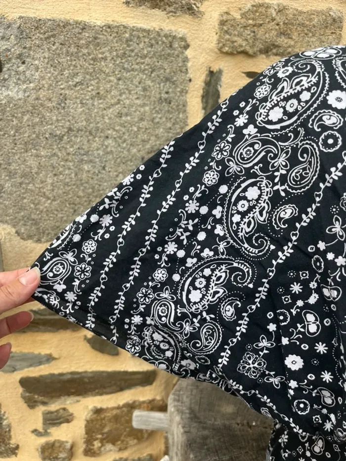 Robe noir motif blanc - Tezenis - photo numéro 4