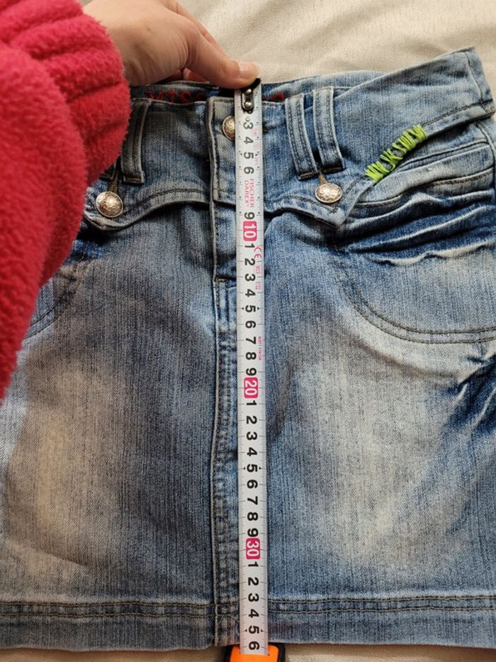 Mini jupe en jean, miss chic, taille 36 - photo numéro 7