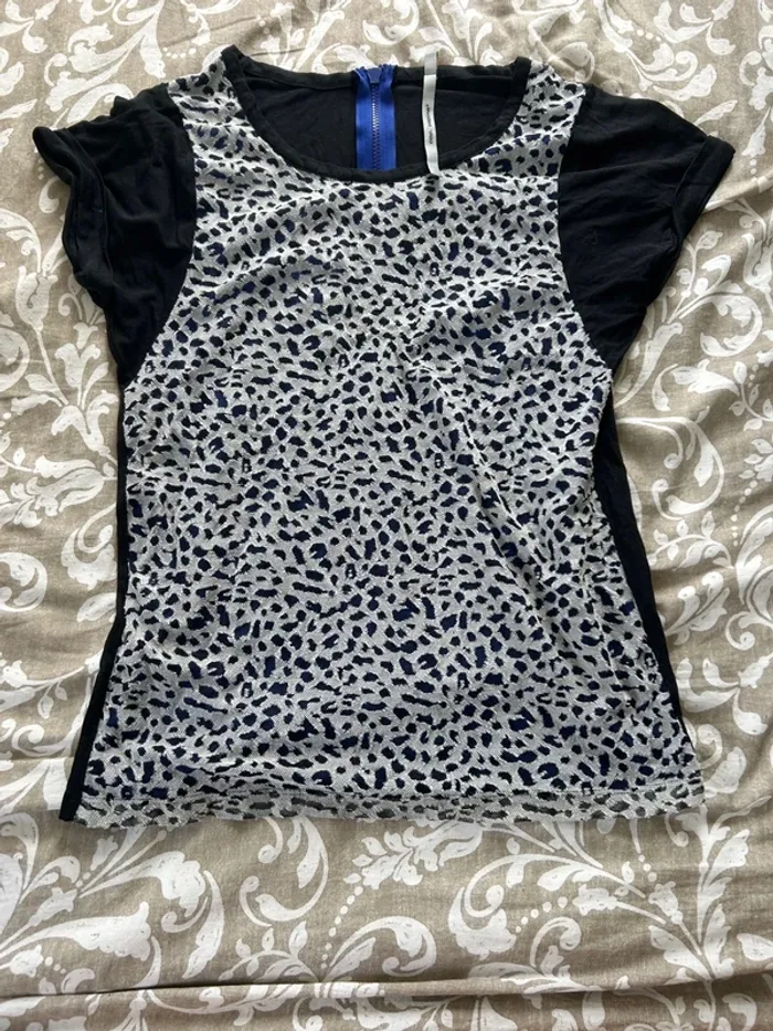 Haut Cop Copine imprimé graphique - Taille S