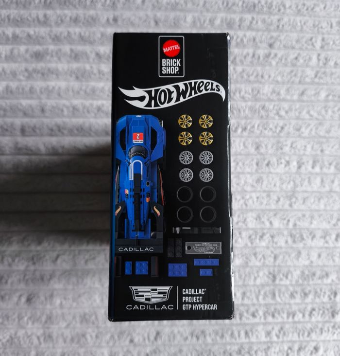 Mattel Brick Shop Hot Wheels Cadillac Project GTP Hypercar – Kit Construction 1:32 - photo numéro 2