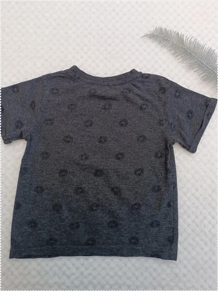 🔸T-shirt Gris Manches Courtes - 24 mois Marvel Spider-Man🔸 - photo numéro 4