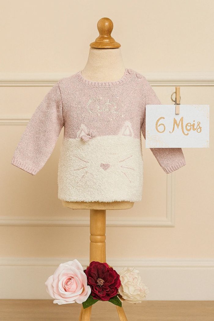 Pull 6mois Tex baby