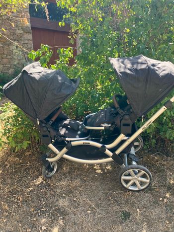 Poussette double  ABC design 