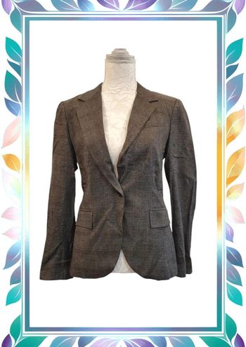 Veste blazer tailleur zara basic taille 38 M marron
