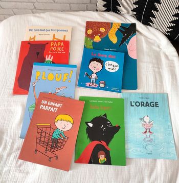 Lot de livres école des loisirs selection Minimax