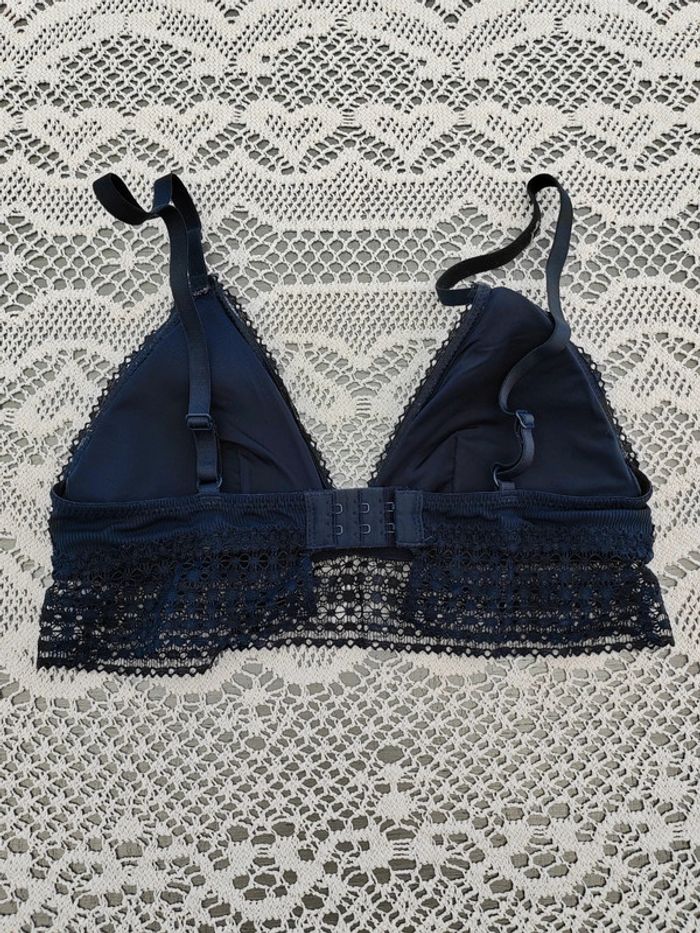 💙Soutien gorge bleu forme triangle 85B Kiabi - photo numéro 3