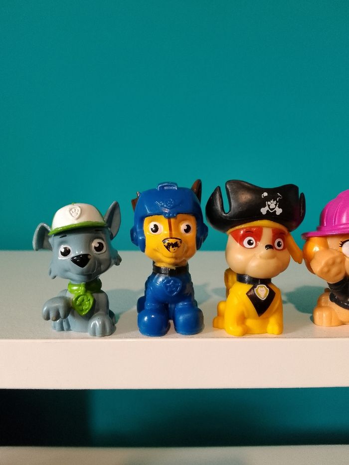 6 figurines Pat patrouille - photo numéro 2