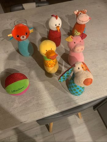 Jeu de quilles nounours